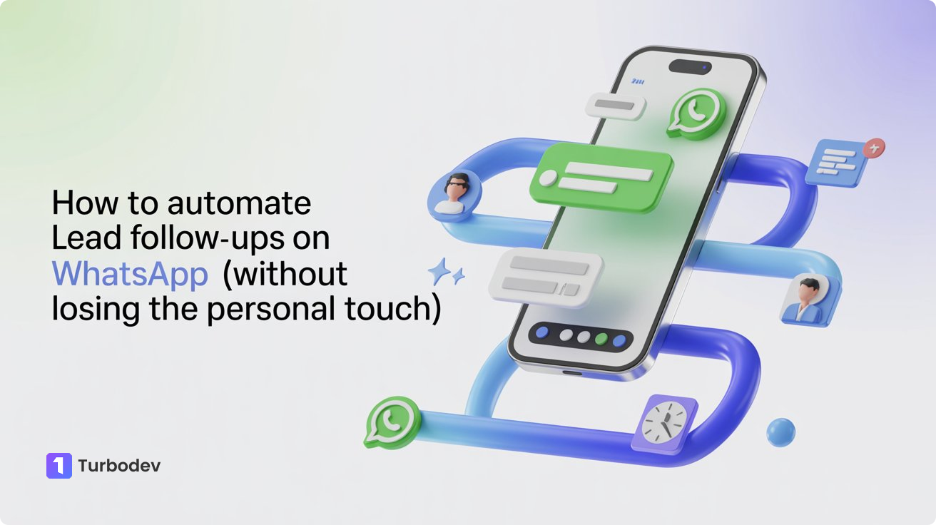 How to Automate Lead Follow-ups on WhatsApp (Without Losing the Personal Touch)